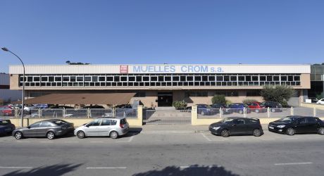 Facade of the company Muelles Crom